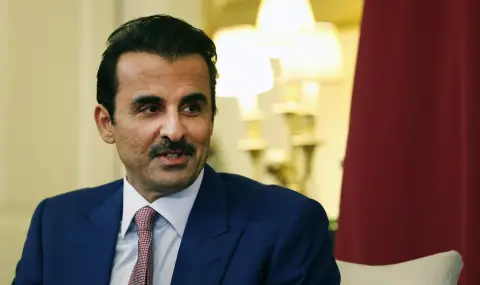 Qatar's Emir Arrives in Damascus for First Visit Since Bashar Assad's Toppled  - 1