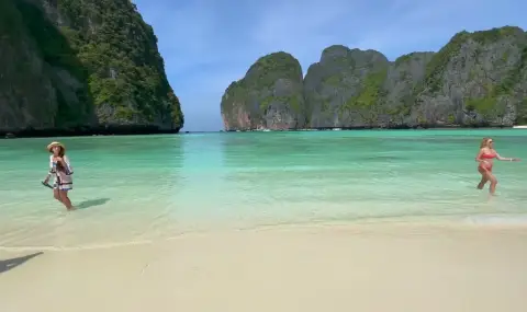 Архипелагът от филма "Плажът" в Тайланд страда от недостиг на вода - 1