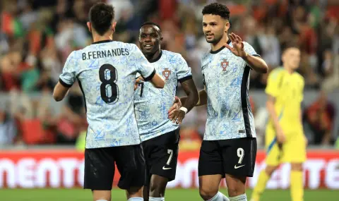 Португалия разгроми тима на Швеция в контрола без Роналдо