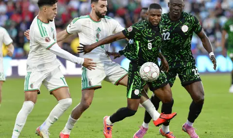 Нигерия триумфира над Алжир и се класира на полуфиналите на Купата на африканските нации - 1