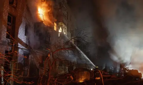 Руски удар в Харков уби поне един човек, ранените са десет