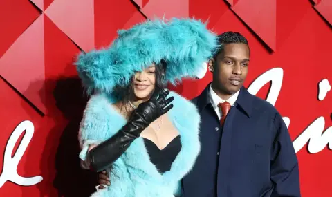 Риана и A$AP Rocky с първа поява след раждането на третото им дете (СНИМКИ+ВИДЕО) - 1