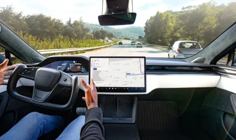 Европа наби спирачките автономния автопилот на Tesla - 1