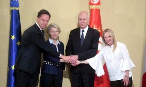 Тунис и ЕС подписаха споразумение за стратегическо партньорство за икономиката и миграционната политика - 1