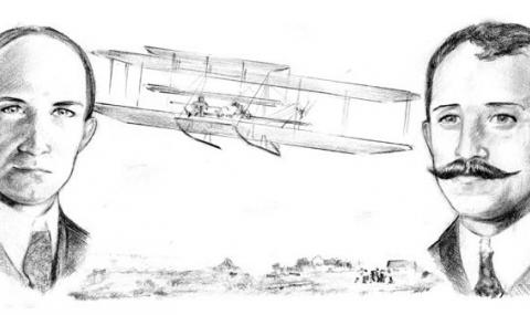17 декември 1903 г. Полетът на братя Райт (ВИДЕО) - 1