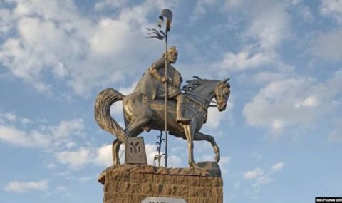 В руско село издигнаха паметник на сина на хан Кубрат - 1