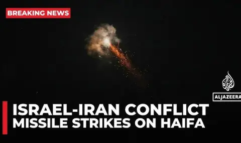 Иран удари израелския град Хайфа и щаба на американските военни в ОАЕ - 1