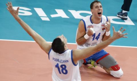 Сърбия е на финал на Европейското по волейбол - 1