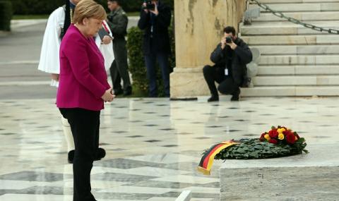 Меркел в Атина: Поемаме отговорността за нацистките престъпления - 1