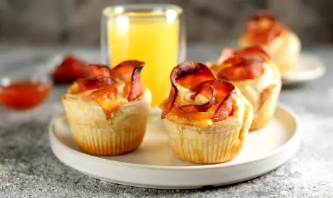 Рецепта на деня: Солени мъфини с бутер тесто - 1