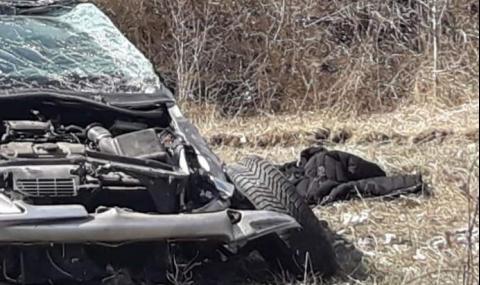 Шофьор загина при тежка катастрофа в Търговищко - 1