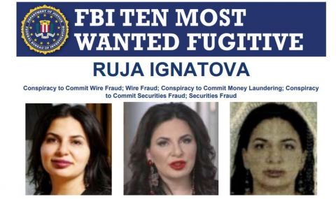 Ружа Игнатова вече е в топ 10 на най-издирваните от ФБР - 1