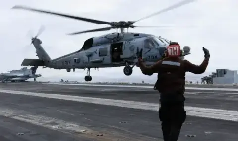 Инцидент с американски хеликоптер в Арабско море