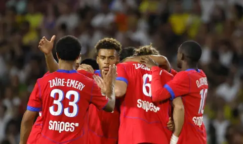 ПСЖ започна защитата на титлата във Франция с минимален успех  - 1