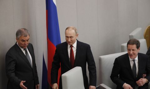 Путин с важно предложение - 1