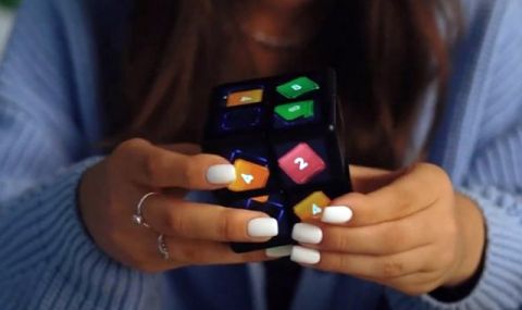Игрова конзола под формата на интерактивно кубче на Рубик (ВИДЕО) - 1