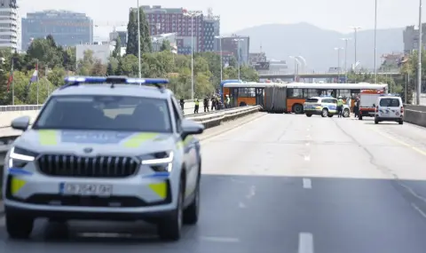 Водещата версия за катастрофата на автобус на бул. "Цариградско шосе" е техническа неизправност - 1