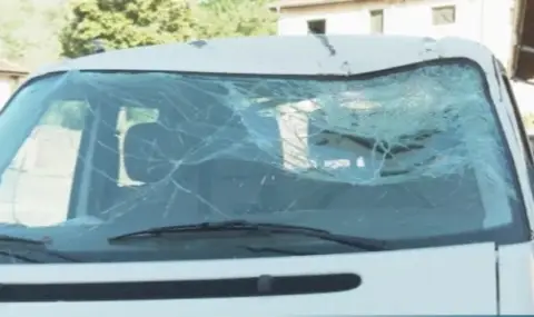Дърво падна върху движещ се автомобил край Джебел - 1