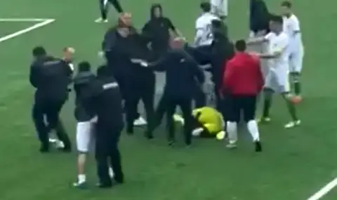 Вратар на северномакедонски тим хоспитализиран след побой на стадиона - 1