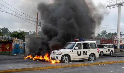 Сблъсъци между протестиращи и полиция в Хаити, има жертви - 1