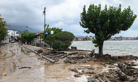 Гърция бедства: Катастрофалната буря "Даниел" нанесе мащабни щети и отне човешки животи - 1