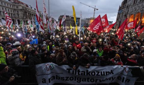 Обвиниха Сорос за протестите в Унгария - 1