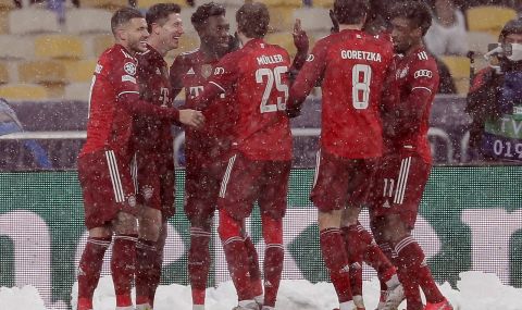 Байерн Мюнхен "бетонира" първата си позиция в групата след бой на Динамо Киев (ВИДЕО) - 1
