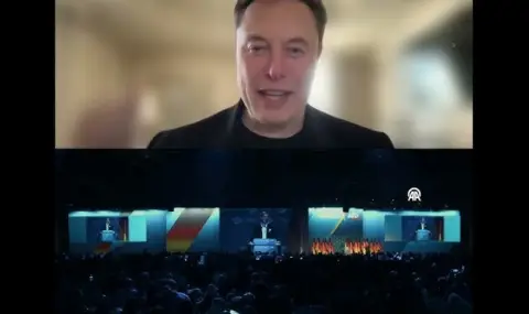 Musk participates in an event of "Alternative for Germany" VIDEO  - 1