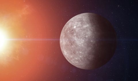 Меркурий също си има полярно сияние - 1