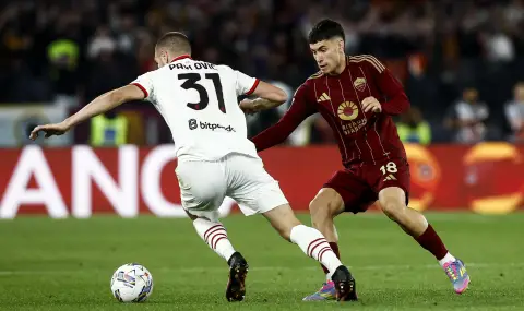 Рома изхвърли Милан от евротурнирите за първи път от шест години - 1