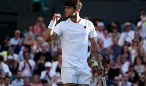 Карлос Алкарас с лекота на полуфиналите на Уимбълдън, очаква сблъсък с Тейлър Фриц - 1