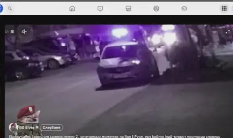 Нови кадри от Русе улавят първи удар, нанесен от човек извън колата - 1