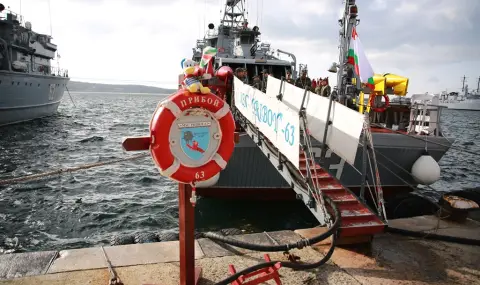 Mиночистачът „Прибой“ отплава за участие в Противоминната военноморска група в Черно море - 1