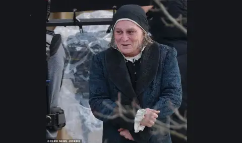 Ще познаете ли коя звезда е преобразена в ролята на Скрудж от "Коледна песен"? (СНИМКИ) - 1