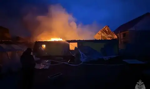 Family of seven dies in fire in Western Siberia  - 1