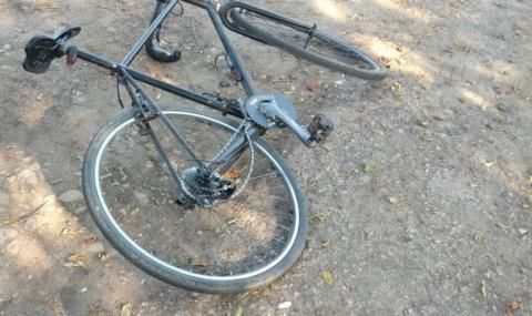 Кола уби велосипедист край Русе - 1