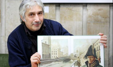 Ясен Гюзелев показва "Другият живот на илюстрацията" в Рим - 1