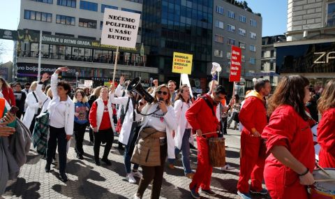 Криза в здравеопазването на Хърватия: Лекарите обявиха масова стачка - 1