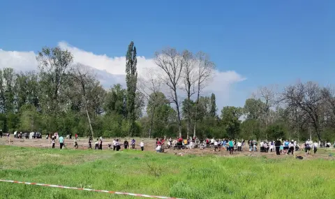 С над 800 доброволци пролетното залесяване на “Новата гора на София” завърши 10 дни по-рано - 1