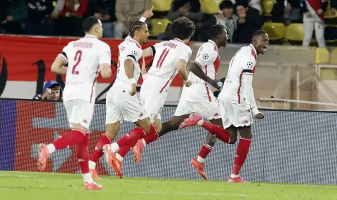 Monaco beat Rennes in a match of the French championship  - 1