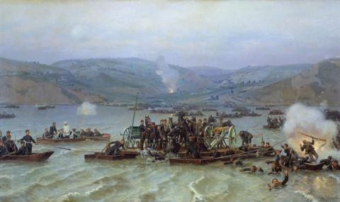 15 юни 1877 г. Руската армия преминава р. Дунав - Юни 2019 - 1