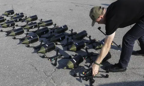 Украйна свали 71 руски дрона по време на рекордни нощни атаки - 1