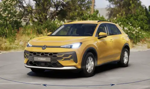 Новият T-Roc вече се предлага у нас. Ето колко струва (БГ ЦЕНИ) - 1