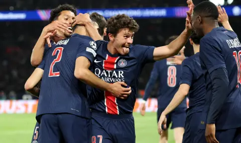 ПСЖ е на финал в Шампионската лига - 1