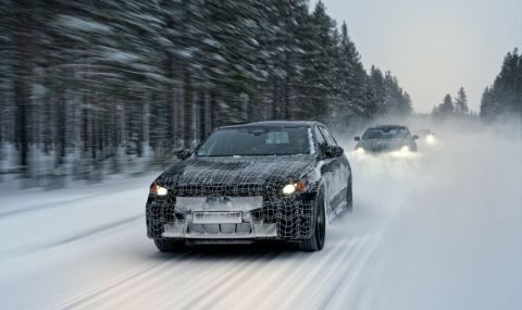 Новата "петица" на BMW приключи успешно изпитанията на сняг - 1