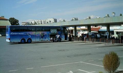 Спират всички автобуси между Ямбол и Сливен - 1