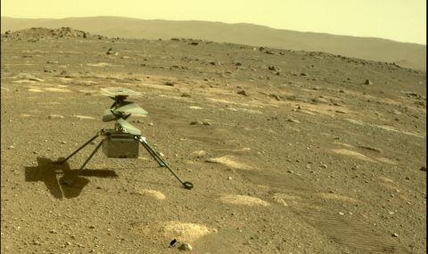 Хеликоптерът "Инджинюити" вече е на повърхността на Марс (СНИМКА) - 1