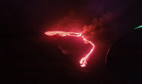 Изригна вулкан в Исландия (ВИДЕО) - 1