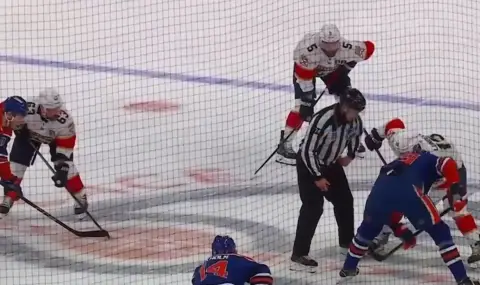 Пoбеда дели Флорида от защита на титлата в НХЛ - 1