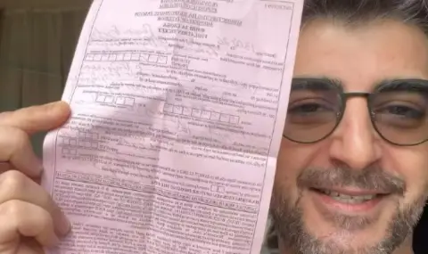 Глобиха Сашо Кадиев за пътно провинение - вози дъщеря си и снима ВИДЕО, докато шофира в дъжда - 1